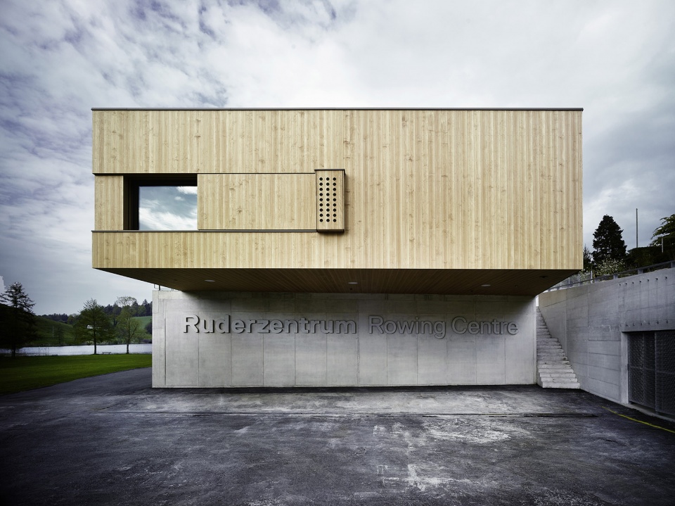 Rowing Center Lake Rotsee by AFGH Architects