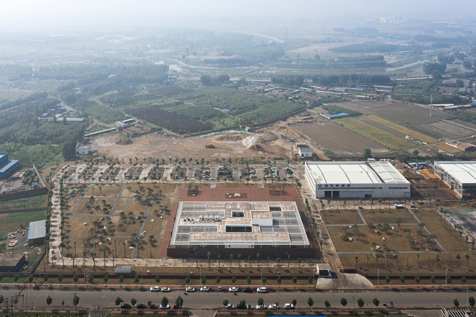 dingshi logistics office building china by archstudio