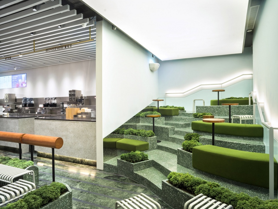 heytea bakery hangzhou guoda plaza in zhejiang china by nota architects