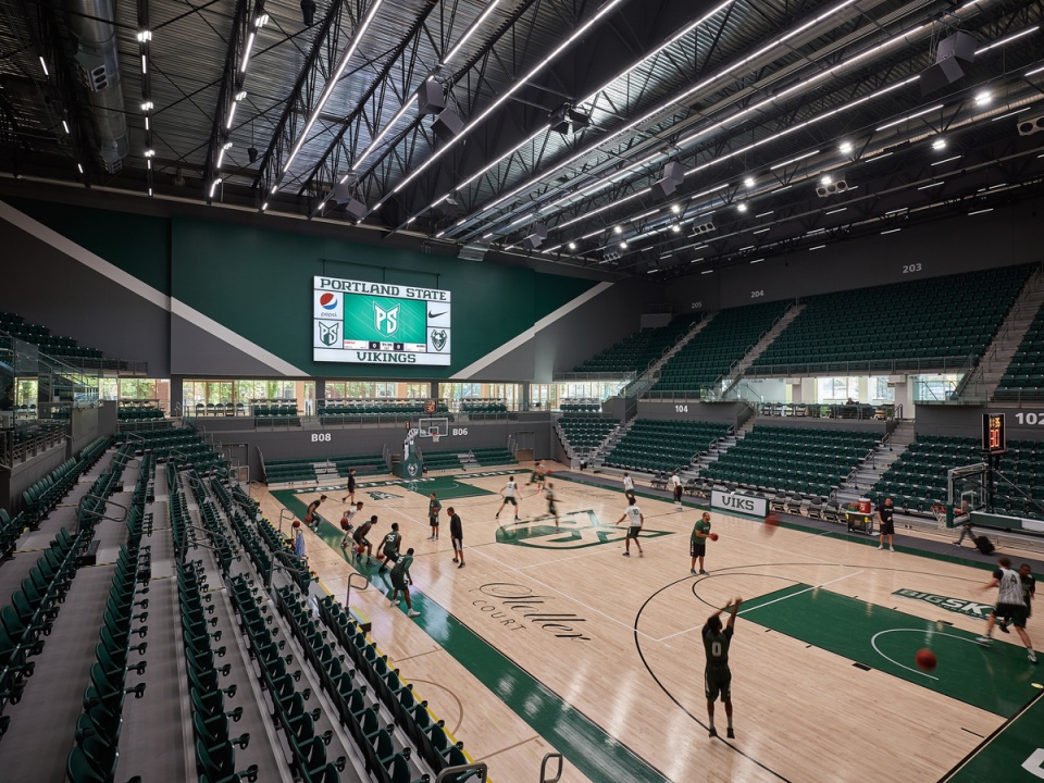 Portland State University Stott Center Renovation Viking Pavilion by wapw