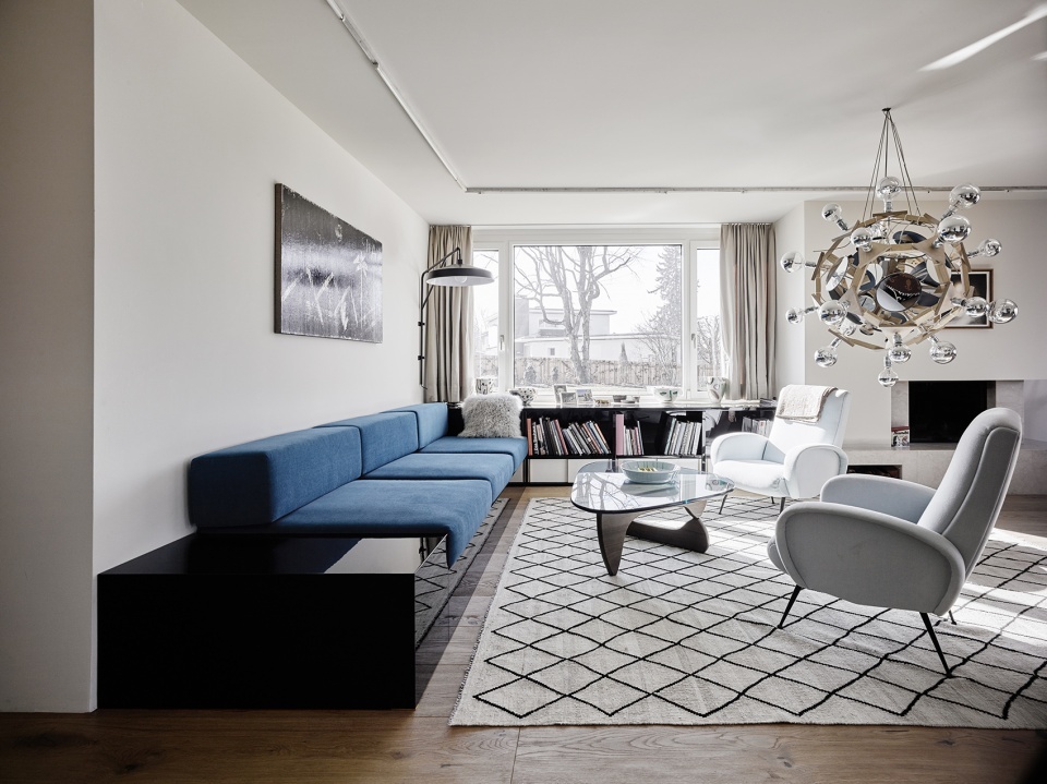 extension house grieder swarovski by afgh architects