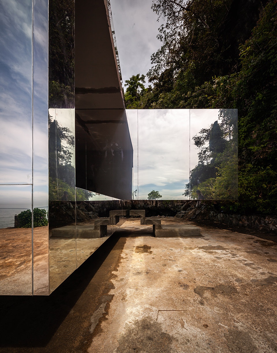 no sunrise no sunset pavilion by kamin lertchaiprasert walllasia