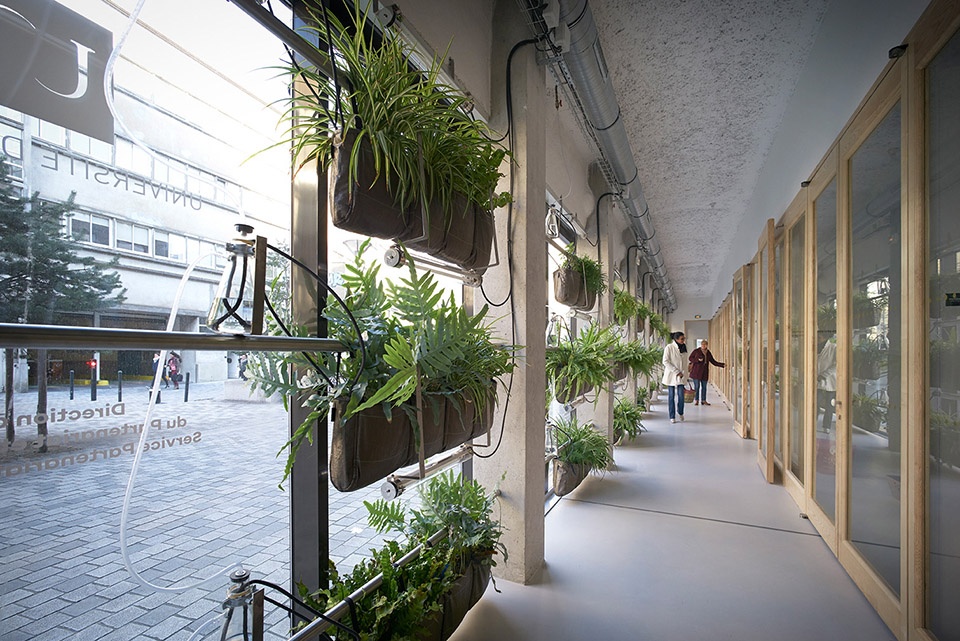 office space for the research center of the university of nantes by titan