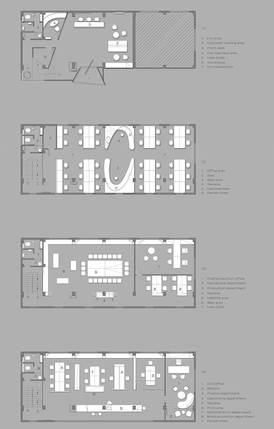 meafx office china by point depth design
