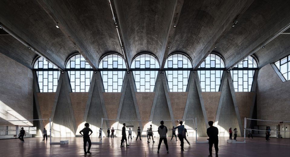 Gymnasium of New Campus of Tianjin University China by Atelier Li Xinggang 960x523