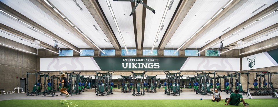 Portland State University Stott Center Renovation Viking Pavilion by wapw