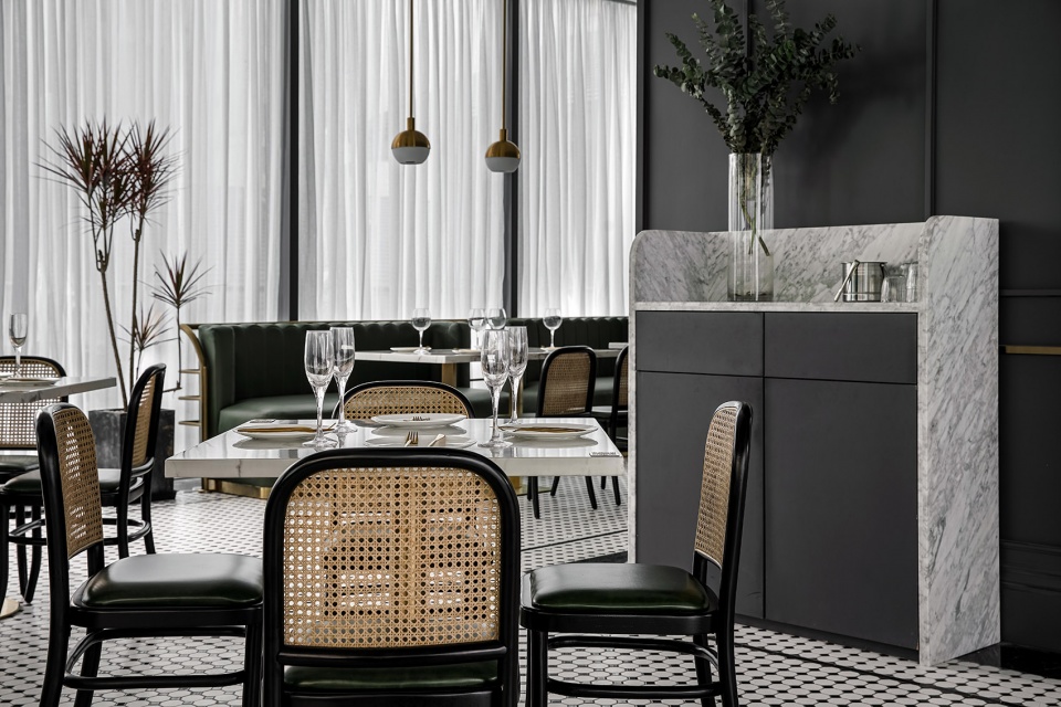 hillside restaurant by geemo studio