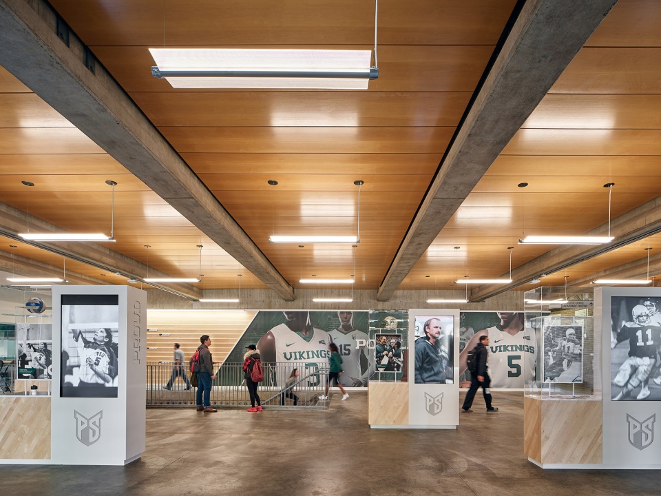 Portland State University Stott Center Renovation Viking Pavilion by wapw