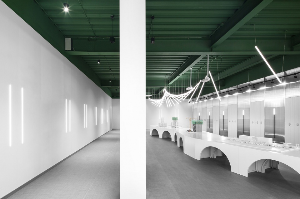 the assembly building exhibition hall of of sicc china by narmal design