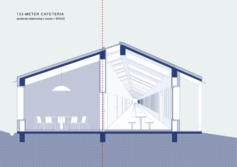 ekato meter cafeteria china by studio qi