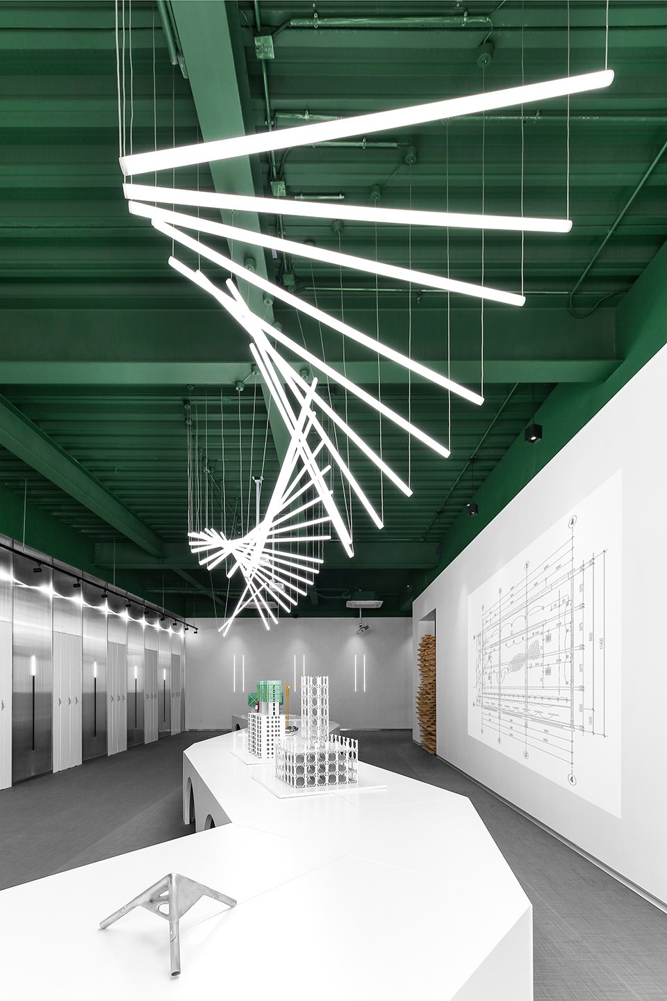 the assembly building exhibition hall of of sicc china by narmal design