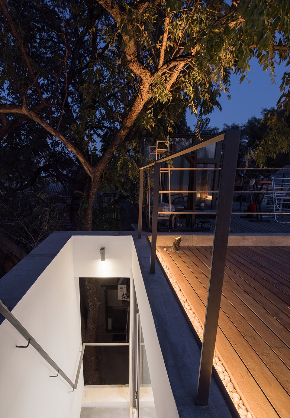 tree courtyard china by atelier jian