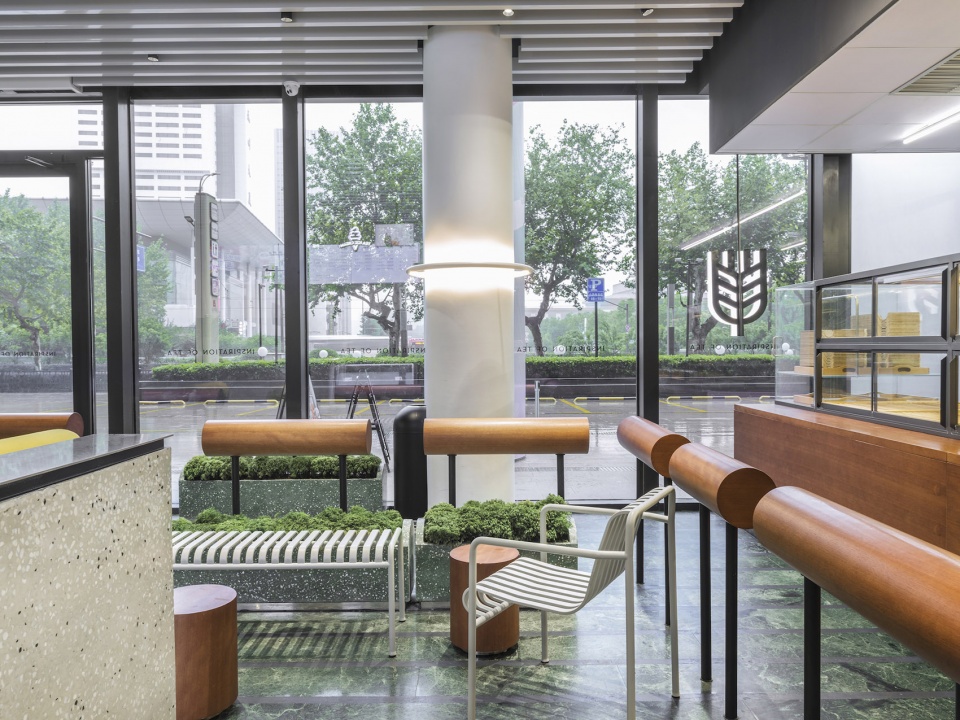 heytea bakery hangzhou guoda plaza in zhejiang china by nota architects