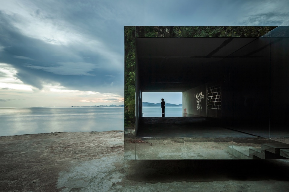 no sunrise no sunset pavilion by kamin lertchaiprasert walllasia