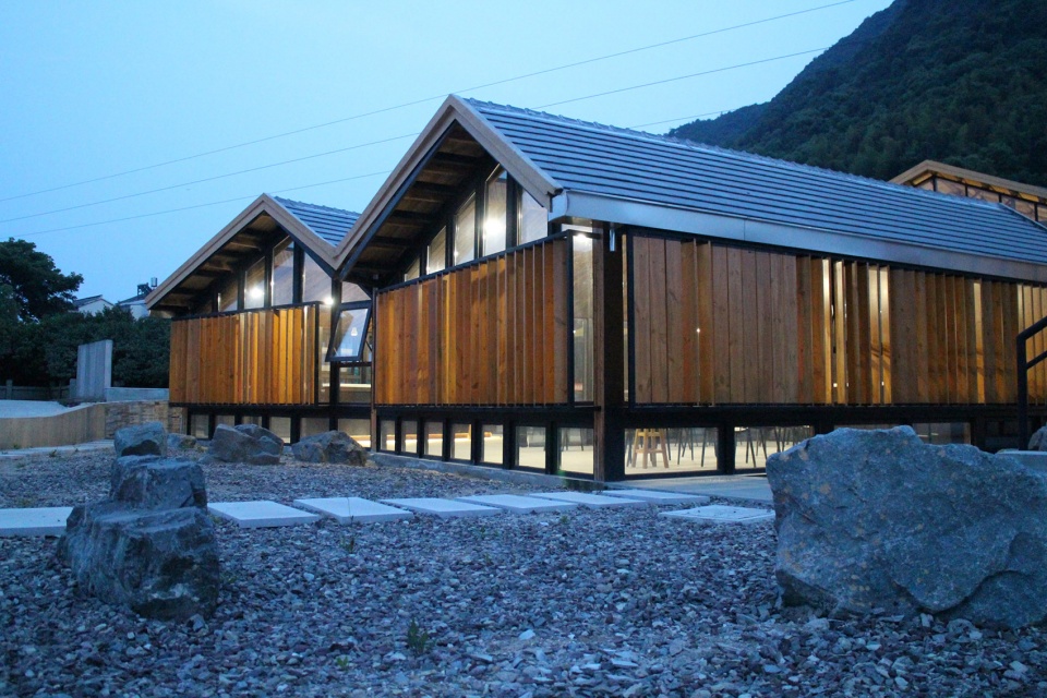 chengjiang citrus expo park tourists service center in huangyan taizhou china by atelier j