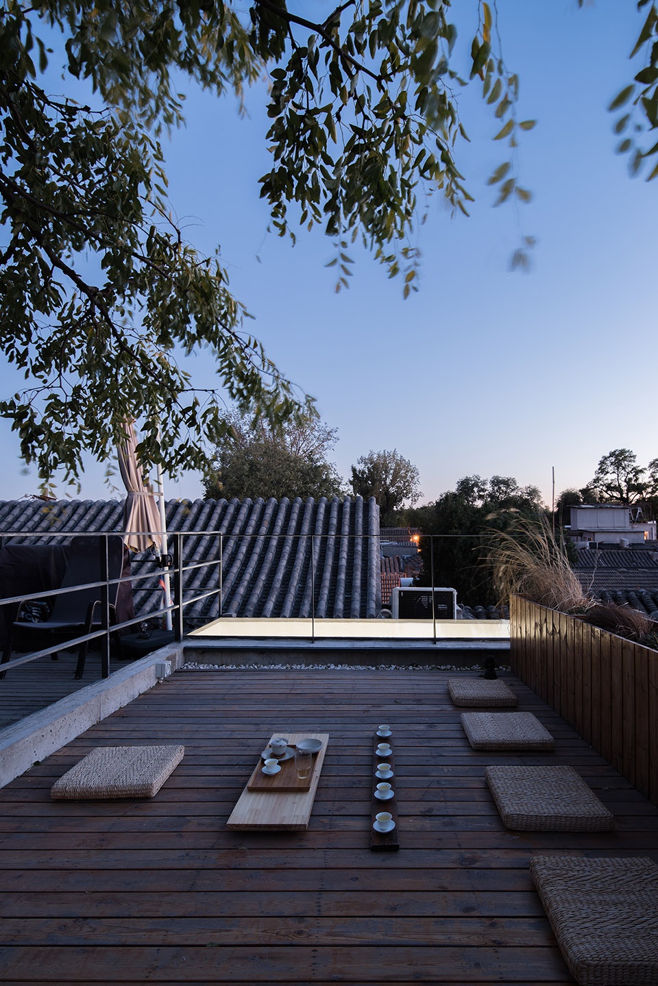 tree courtyard china by atelier jian