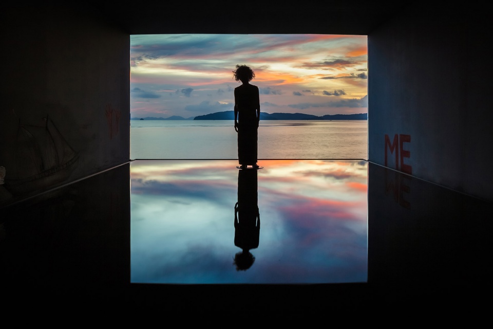 no sunrise no sunset pavilion by kamin lertchaiprasert walllasia