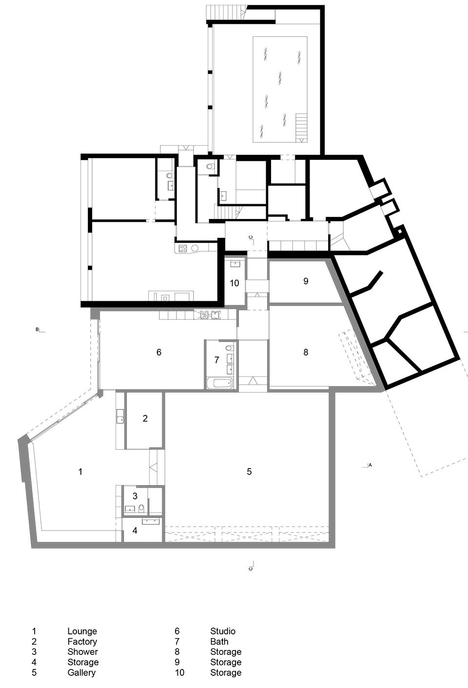 extension house grieder swarovski by afgh architects