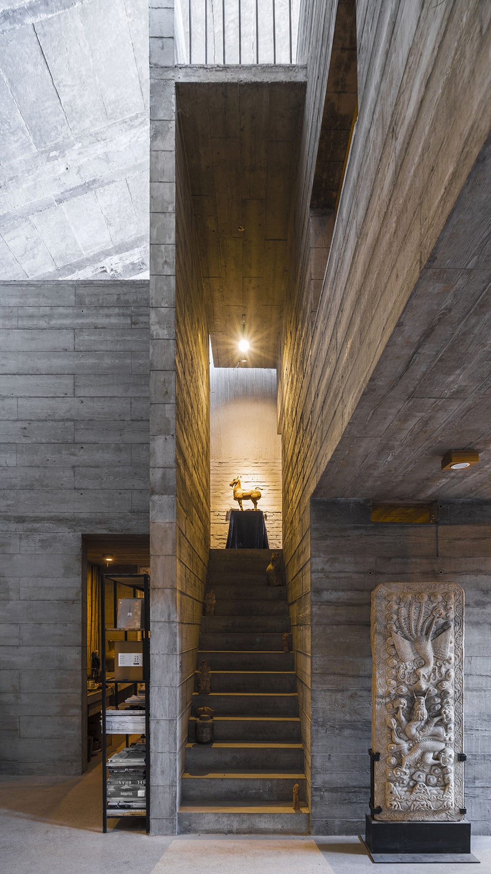 bu zaifang art space china by wall architects of xauat