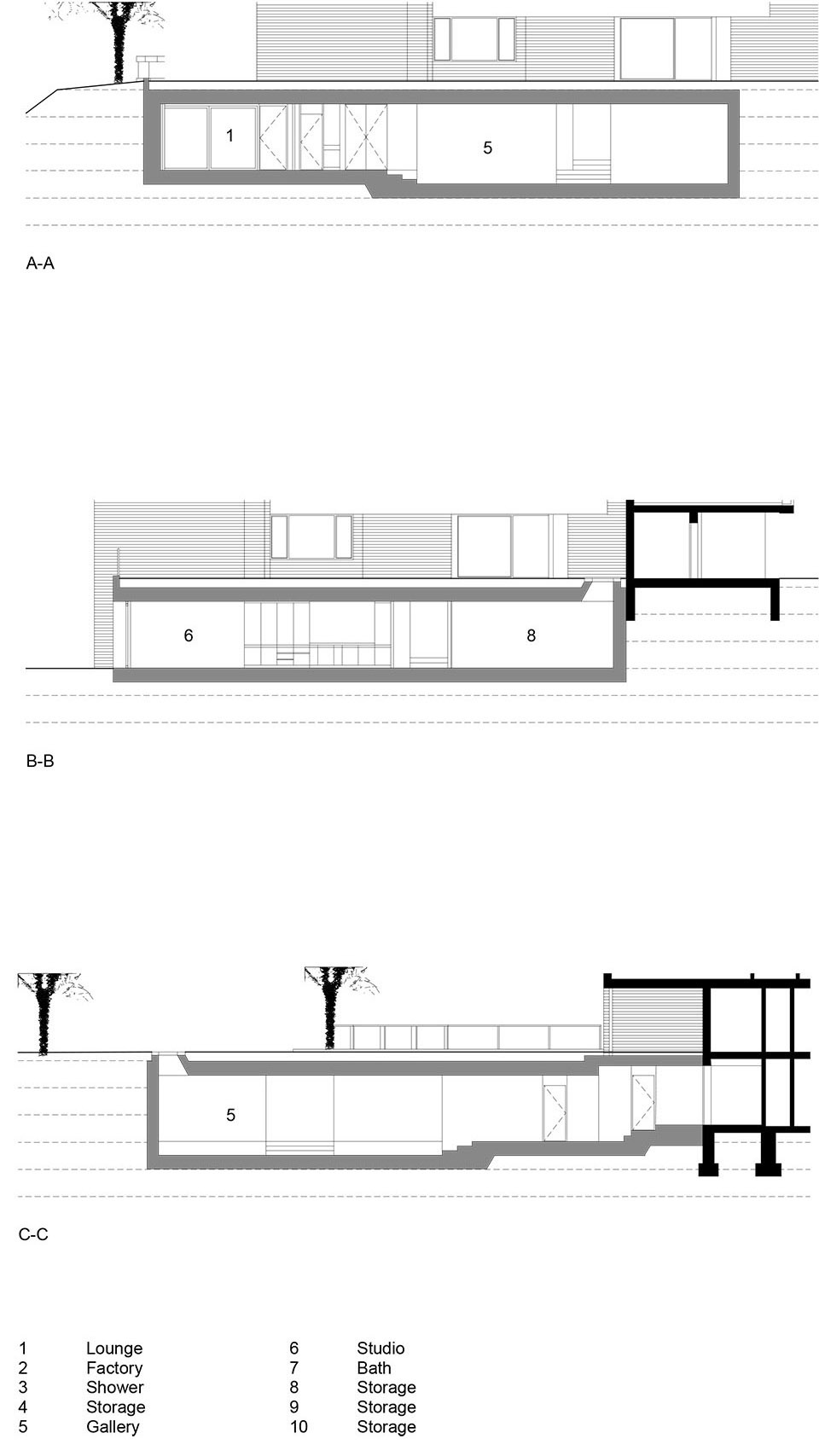 extension house grieder swarovski by afgh architects