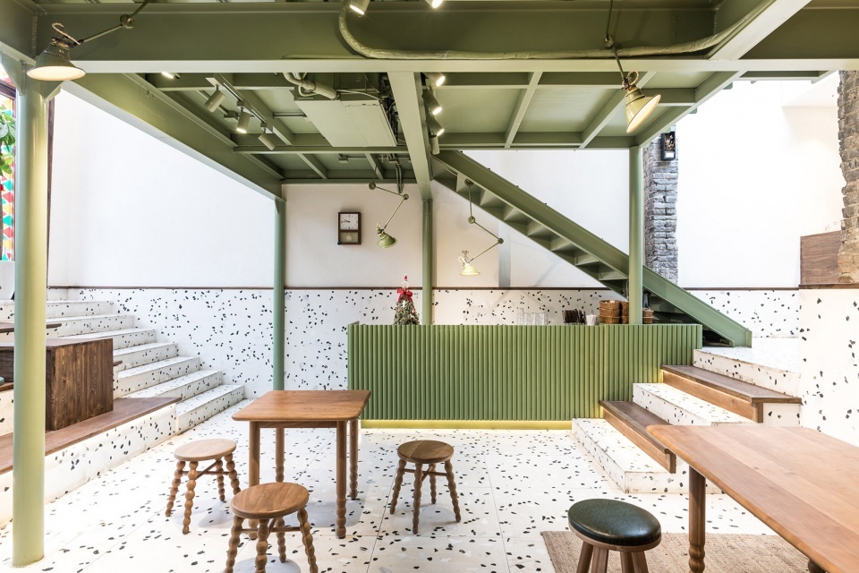 fine cafe Atelier A Be opposite architecture 960x640