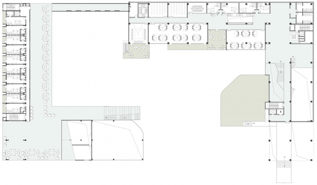 the first stage production base of chengdu chipscreen medicine industry china yuanism architects cpidi