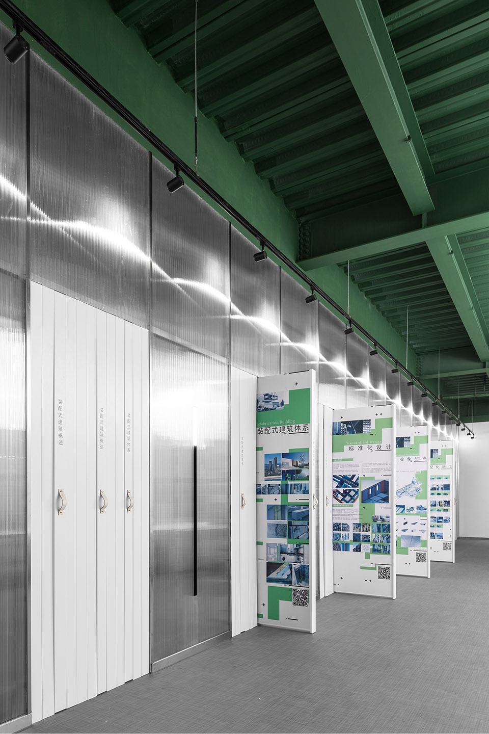 the assembly building exhibition hall of of sicc china by narmal design