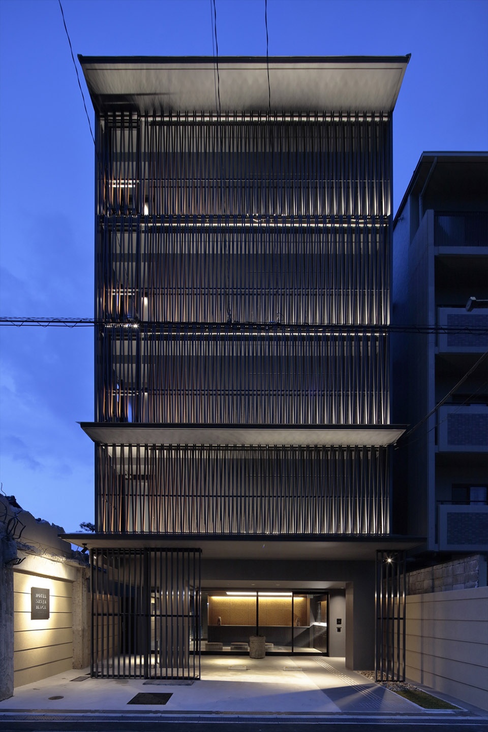 hotel ninja black by eastern design office