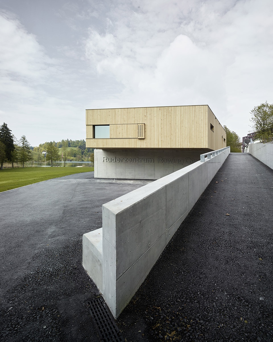 Rowing Center Lake Rotsee by AFGH Architects