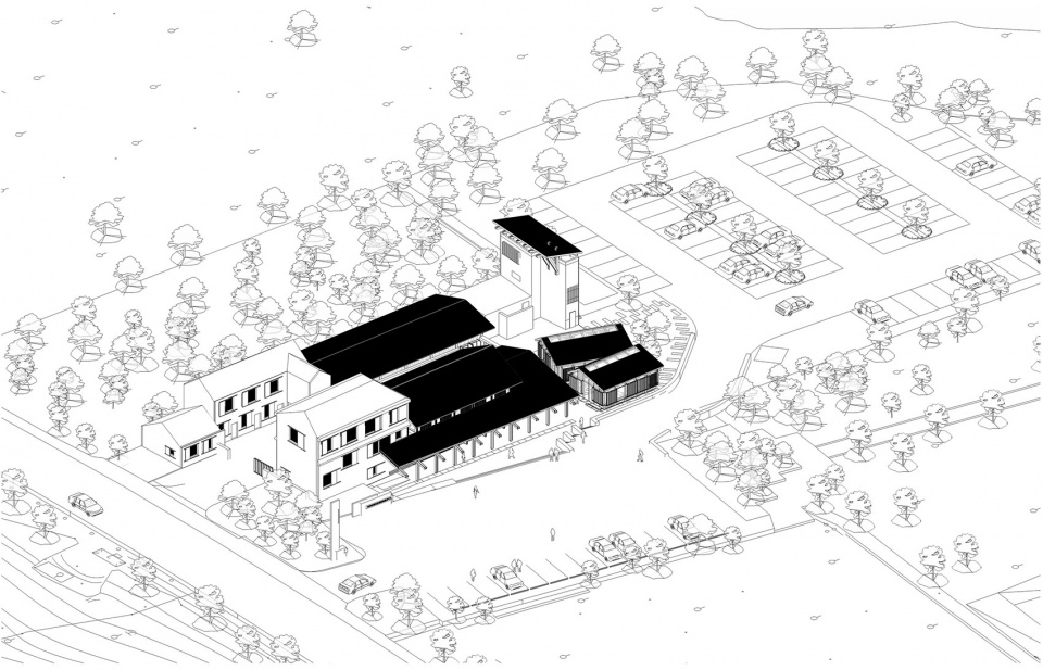 chengjiang citrus expo park tourists service center in huangyan taizhou china by atelier j