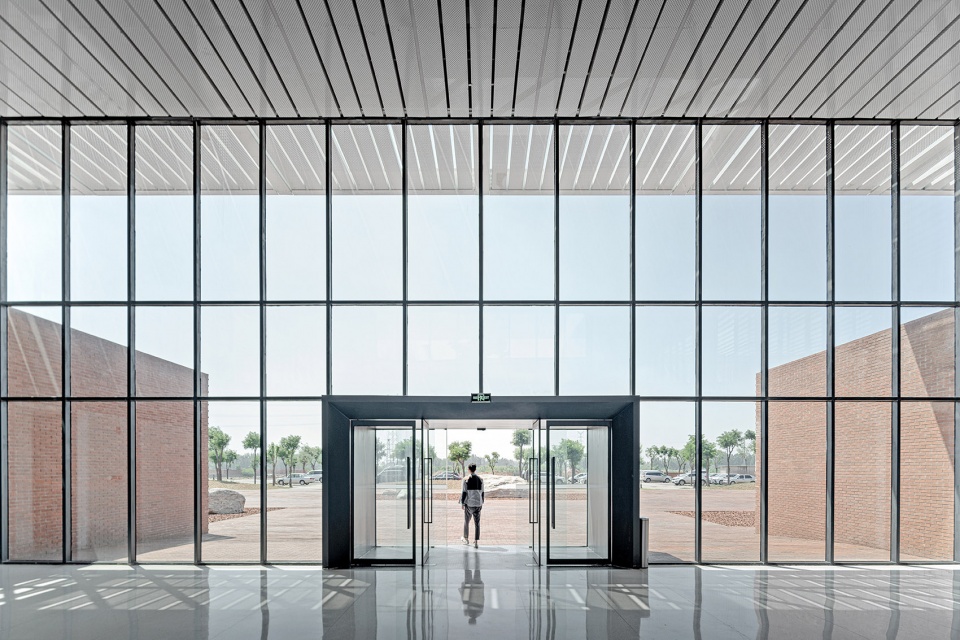 dingshi logistics office building china by archstudio