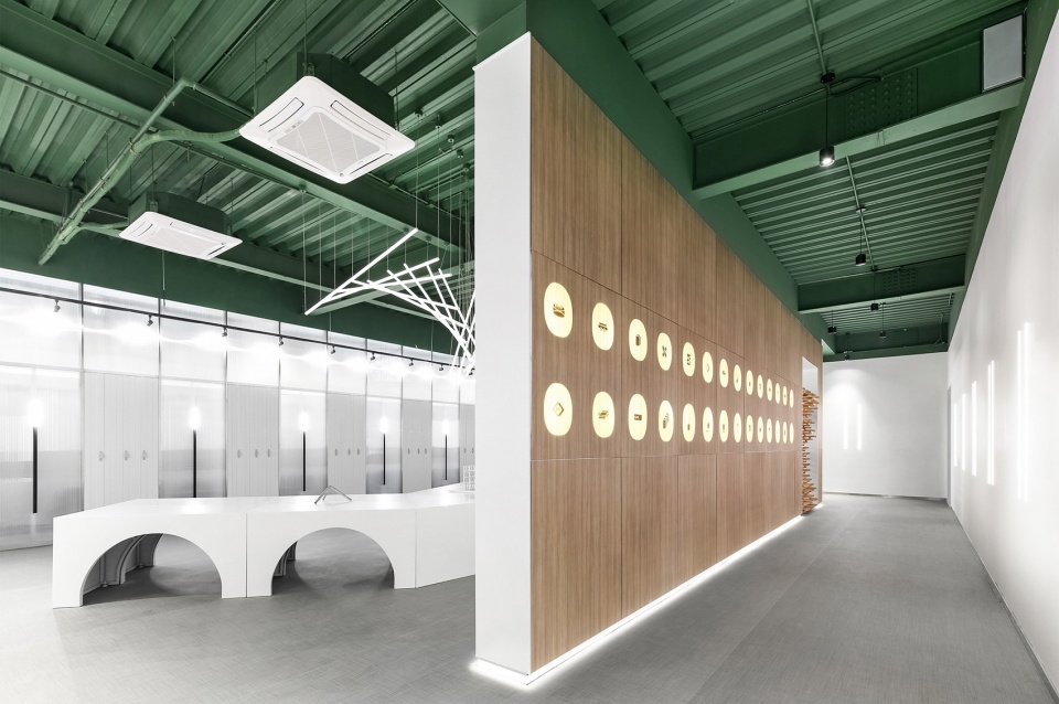 the assembly building exhibition hall of of sicc china by narmal design