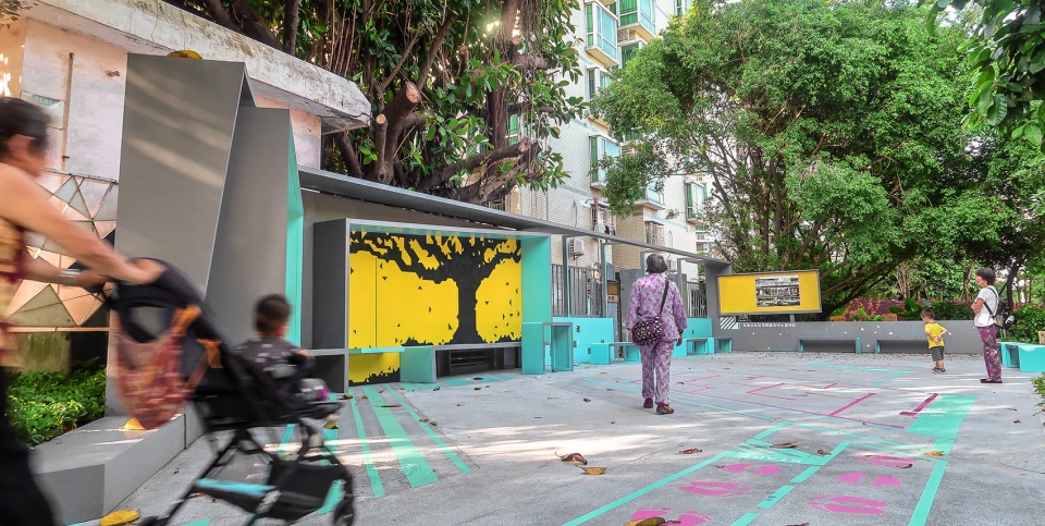 Reconstruction of Dongjiaotou Community Entrance ZIZU STUDIO