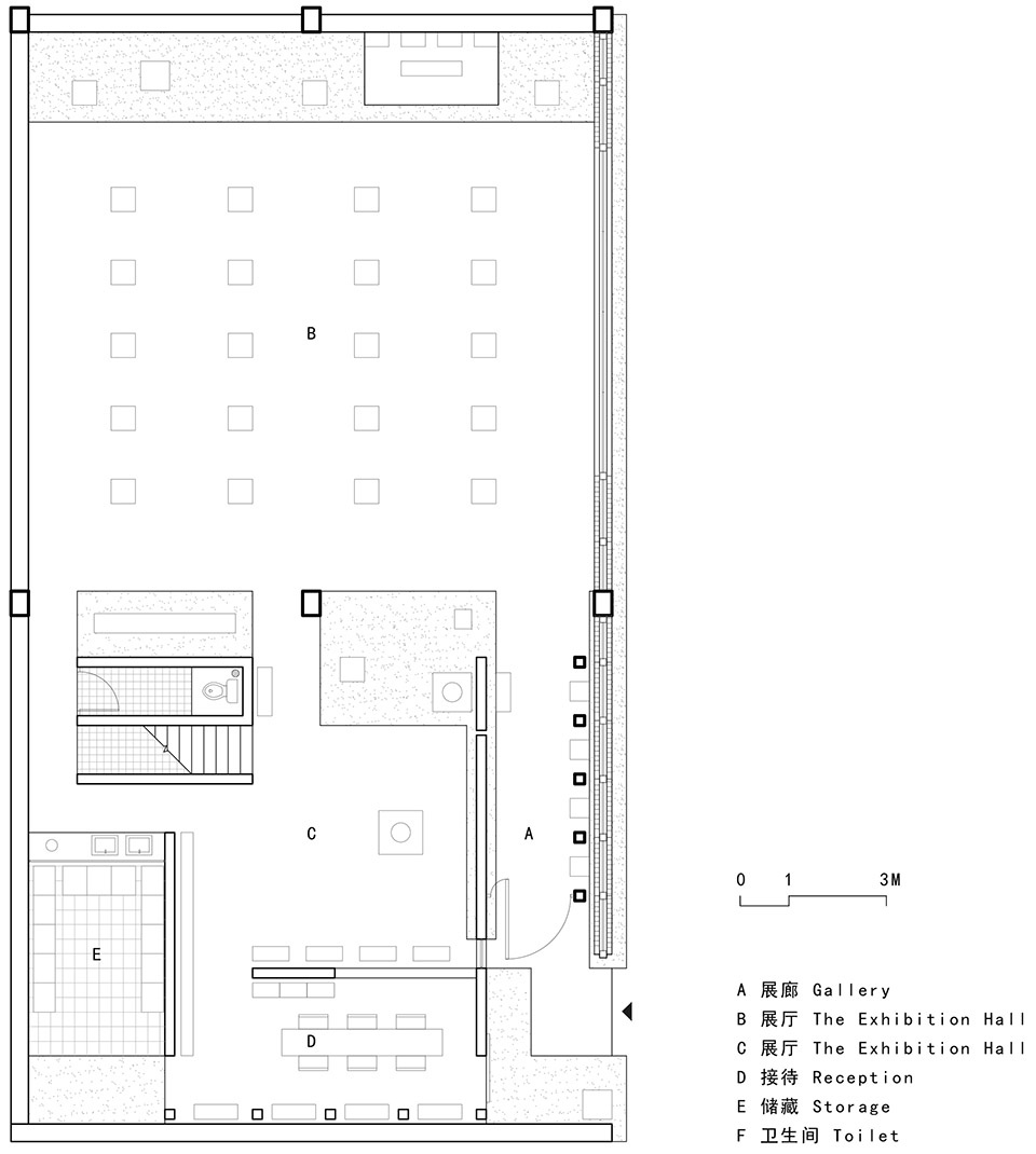 bu zaifang art space china by wall architects of xauat