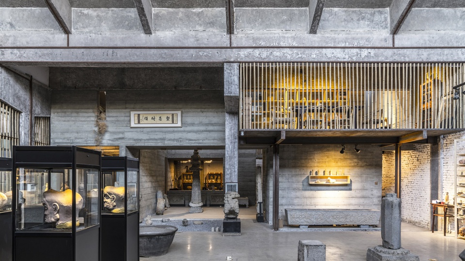 bu zaifang art space china by wall architects of xauat