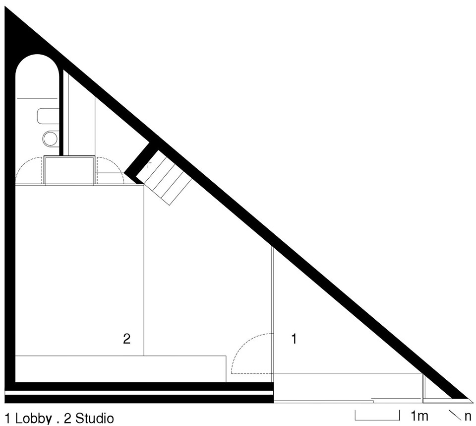 casa triangular by studio lpp