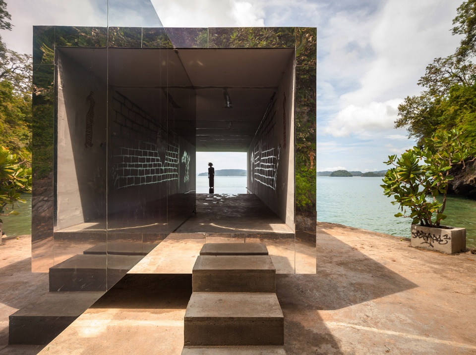 no sunrise no sunset pavilion by kamin lertchaiprasert walllasia