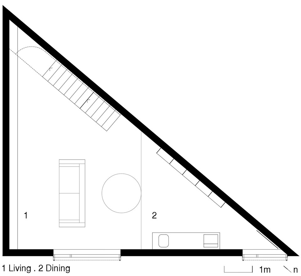 casa triangular by studio lpp