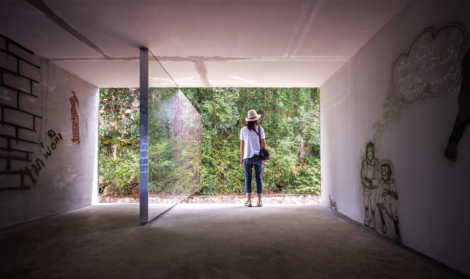 no sunrise no sunset pavilion by kamin lertchaiprasert walllasia