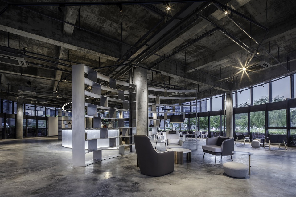 beehive urban reception room china by u n i d