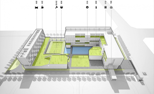 the first stage production base of chengdu chipscreen medicine industry china yuanism architects cpidi