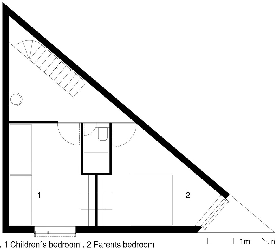 casa triangular by studio lpp