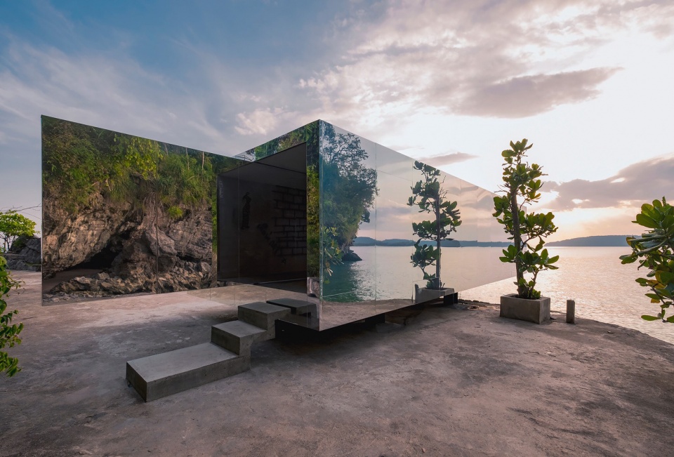 no sunrise no sunset pavilion by kamin lertchaiprasert walllasia