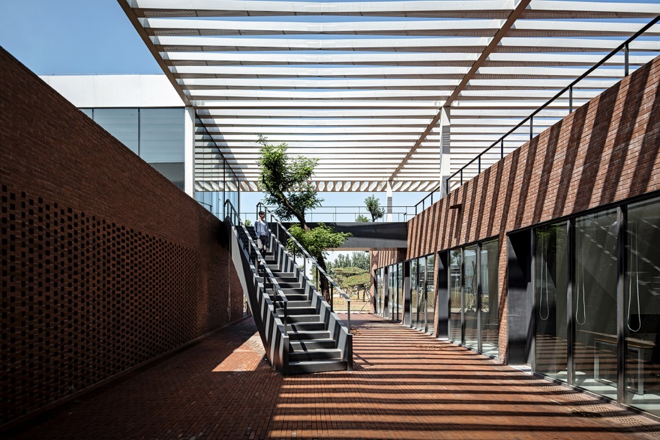 dingshi logistics office building china by archstudio