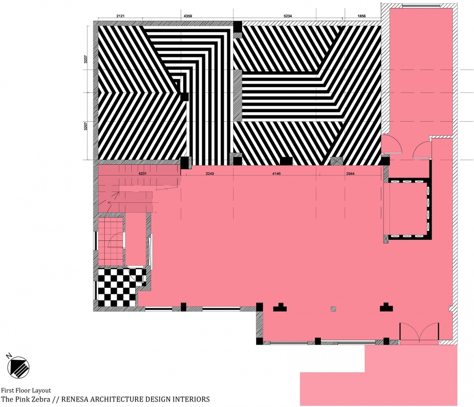 the pink zebra by renesa architecture design interiors