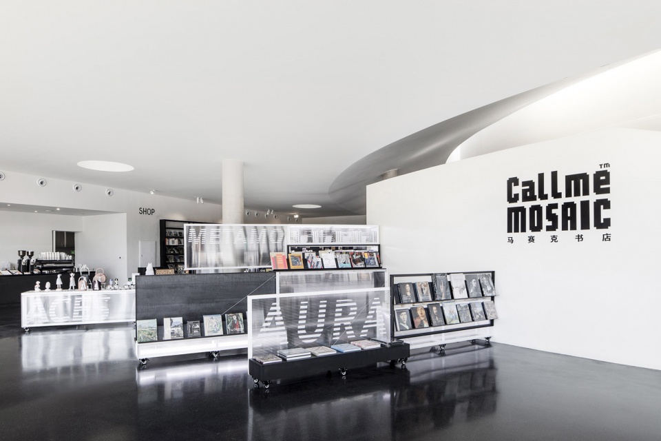 mosaic bookshop pop up store at tank shanghai china by turtlehill design