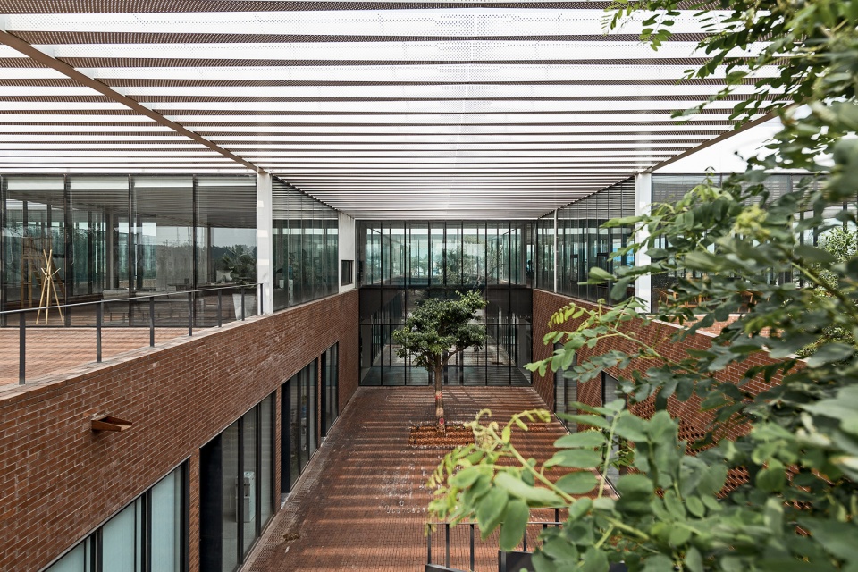 dingshi logistics office building china by archstudio