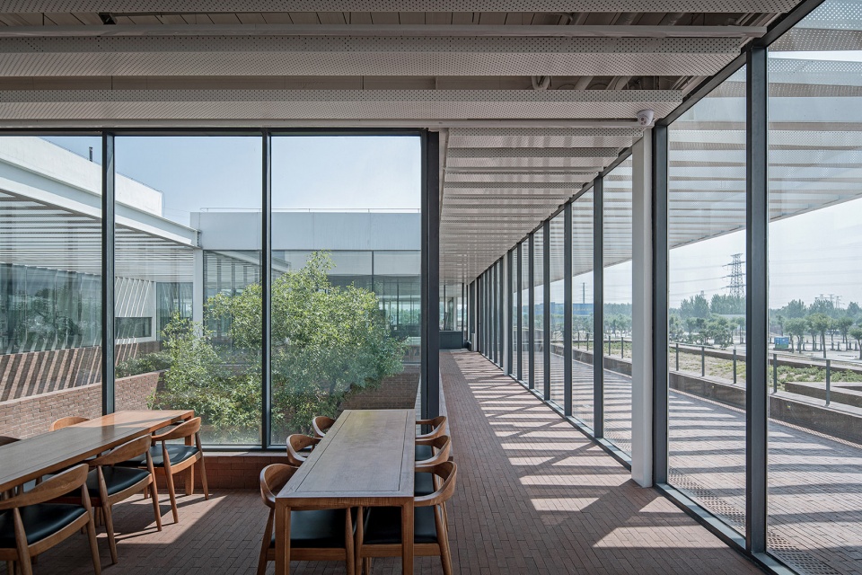 dingshi logistics office building china by archstudio