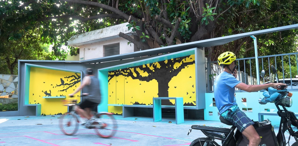 Reconstruction of Dongjiaotou Community Entrance ZIZU STUDIO