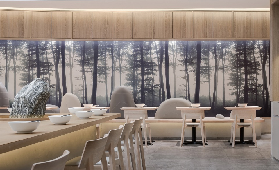 kiki noodle house china by golucci interior architects